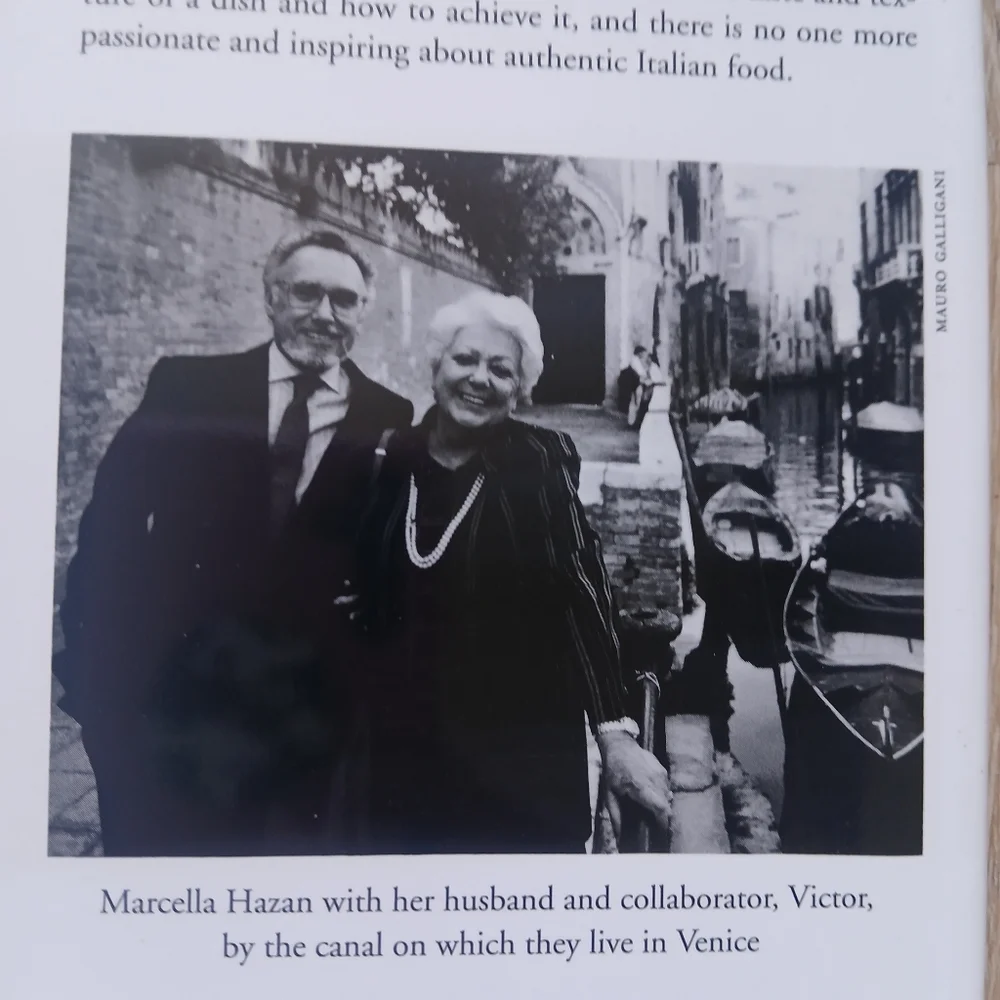 Marcella Hazan: The Essentials of Classic Italian Cooking Cookbook Hardcover